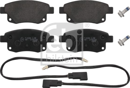 Febi Bilstein 16701 - Brake Pad Set, disc brake onlydrive.pro