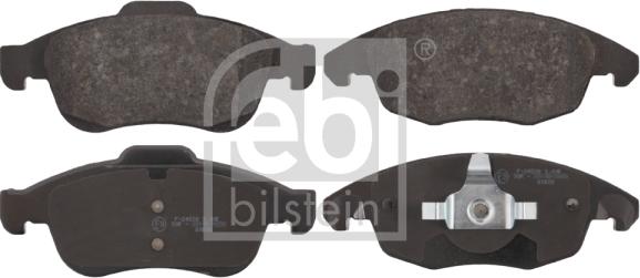 Febi Bilstein 16713 - Brake Pad Set, disc brake onlydrive.pro