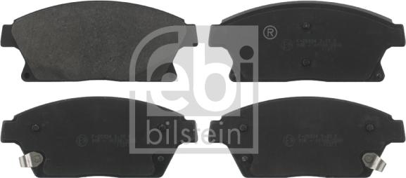 Febi Bilstein 16788 - Brake Pad Set, disc brake onlydrive.pro