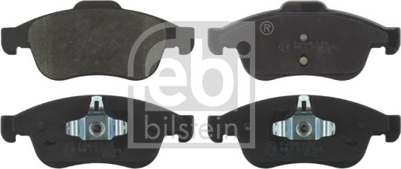Febi Bilstein 16783 - Brake Pad Set, disc brake onlydrive.pro