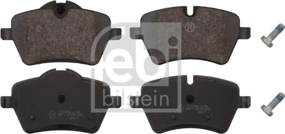 Febi Bilstein 16727 - Brake Pad Set, disc brake onlydrive.pro