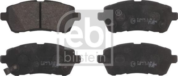 Febi Bilstein 16771 - Brake Pad Set, disc brake onlydrive.pro