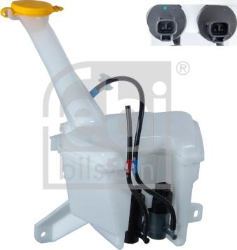 Febi Bilstein 109444 - Washer Fluid Tank, window cleaning onlydrive.pro