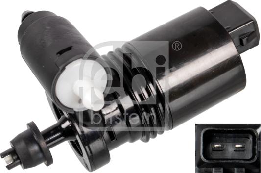 Febi Bilstein 109274 - Водяной насос, система очистки окон onlydrive.pro