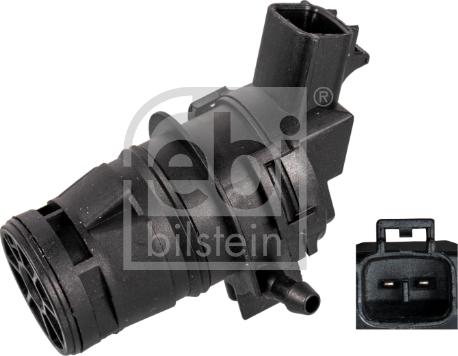 Febi Bilstein 109275 - Water Pump, window cleaning onlydrive.pro