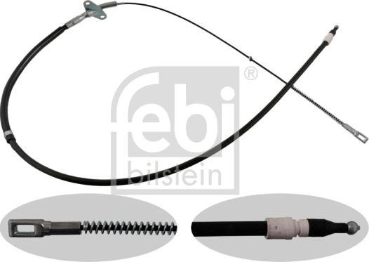 Febi Bilstein 10594 - Cable, parking brake onlydrive.pro