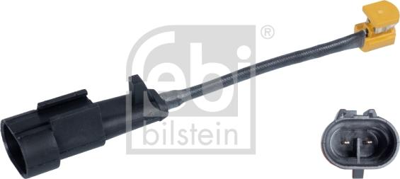 Febi Bilstein 106207 - Warning Contact, brake pad wear onlydrive.pro