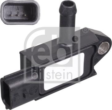 Febi Bilstein 100854 - Sensor, exhaust pressure onlydrive.pro