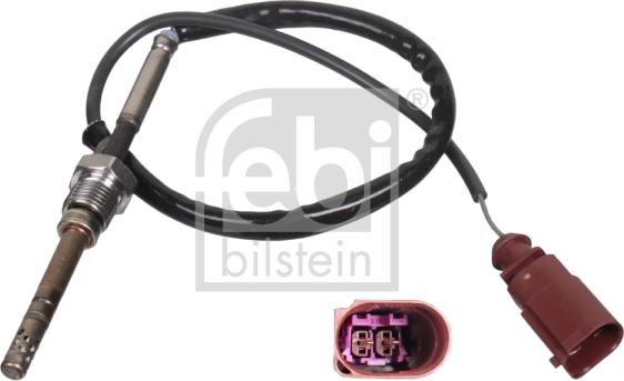 Febi Bilstein 100851 - Jutiklis, išmetamųjų dujų temperatūra onlydrive.pro