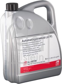 Febi Bilstein 100706 - Automātiskās pārnesumkārbas eļļa onlydrive.pro