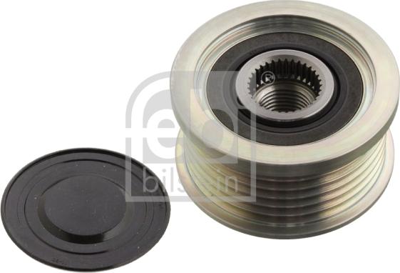 Febi Bilstein 101753 - Pulley, alternator, freewheel clutch onlydrive.pro