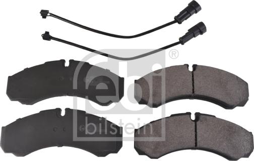 Febi Bilstein 116409 - Brake Pad Set, disc brake onlydrive.pro