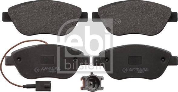 Febi Bilstein 116054 - Brake Pad Set, disc brake onlydrive.pro