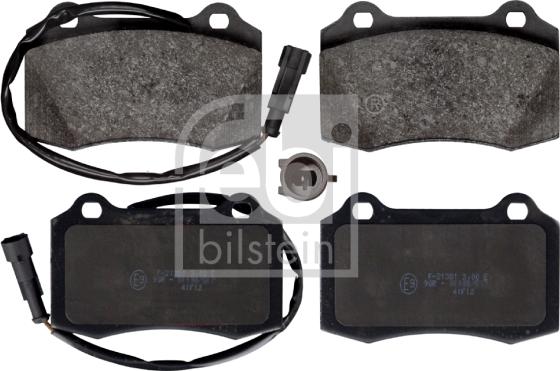 Febi Bilstein 116062 - Brake Pad Set, disc brake onlydrive.pro