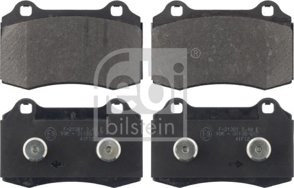 Febi Bilstein 116079 - Brake Pad Set, disc brake onlydrive.pro