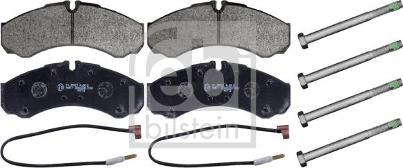 Febi Bilstein 116193 - Brake Pad Set, disc brake onlydrive.pro