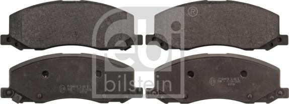 Febi Bilstein 116149 - Brake Pad Set, disc brake onlydrive.pro