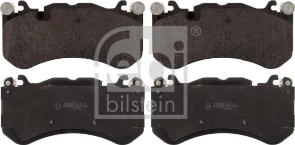 Febi Bilstein 116141 - Brake Pad Set, disc brake onlydrive.pro