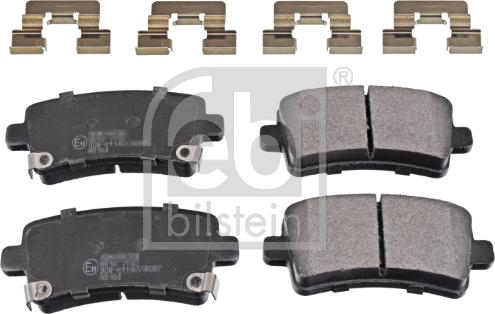 Febi Bilstein 116147 - Brake Pad Set, disc brake onlydrive.pro