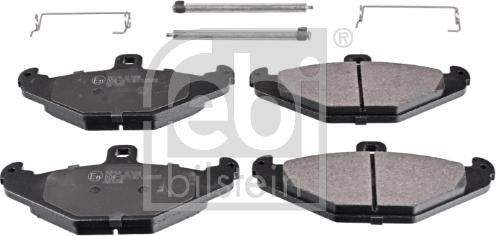 Febi Bilstein 116158 - Brake Pad Set, disc brake onlydrive.pro