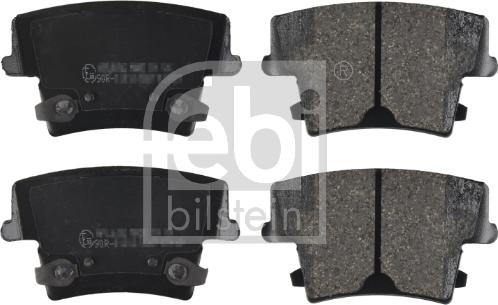 Febi Bilstein 116109 - Brake Pad Set, disc brake onlydrive.pro