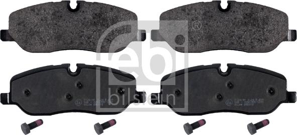 Febi Bilstein 116119 - Brake Pad Set, disc brake onlydrive.pro