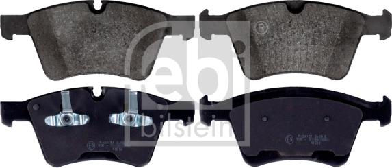 Febi Bilstein 116135 - Brake Pad Set, disc brake onlydrive.pro