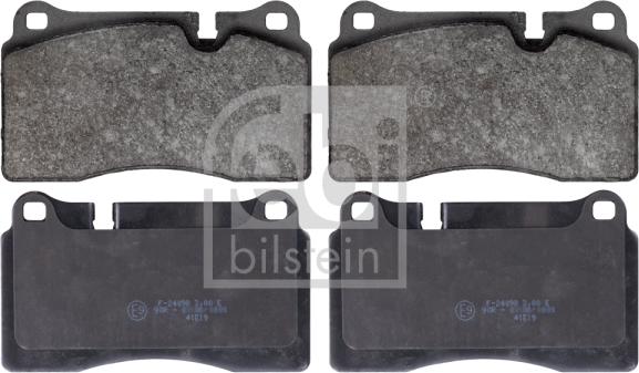 Febi Bilstein 116125 - Brake Pad Set, disc brake onlydrive.pro