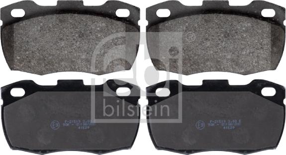 Febi Bilstein 116120 - Brake Pad Set, disc brake onlydrive.pro