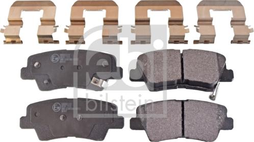 Febi Bilstein 116301 - Brake Pad Set, disc brake onlydrive.pro