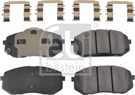 Febi Bilstein 116333 - Brake Pad Set, disc brake onlydrive.pro