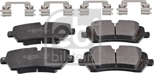 Febi Bilstein 116325 - Brake Pad Set, disc brake onlydrive.pro