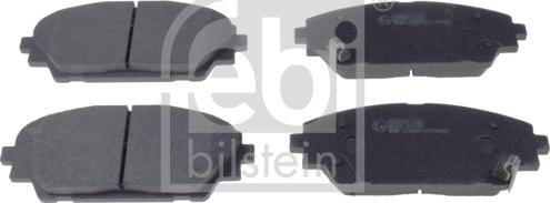 Febi Bilstein 116323 - Brake Pad Set, disc brake onlydrive.pro