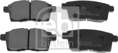 Febi Bilstein 116370 - Brake Pad Set, disc brake onlydrive.pro