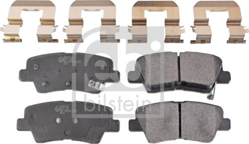 Febi Bilstein 116294 - Brake Pad Set, disc brake onlydrive.pro