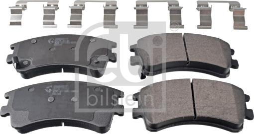 Febi Bilstein 116298 - Brake Pad Set, disc brake onlydrive.pro