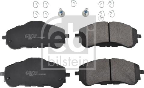 Febi Bilstein 116241 - Brake Pad Set, disc brake onlydrive.pro