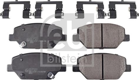 Febi Bilstein 116248 - Brake Pad Set, disc brake onlydrive.pro