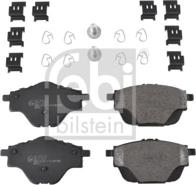 Febi Bilstein 116242 - Brake Pad Set, disc brake onlydrive.pro