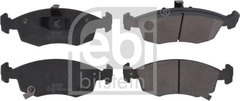 Febi Bilstein 116252 - Brake Pad Set, disc brake onlydrive.pro