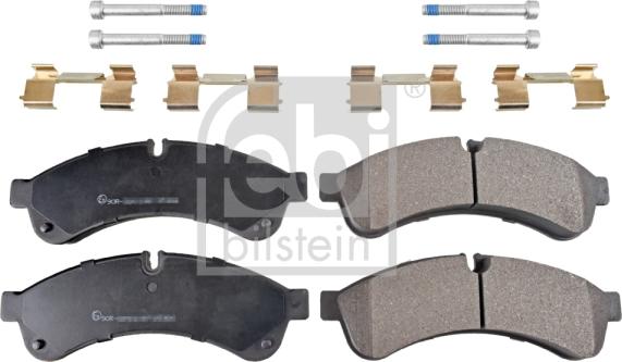 Febi Bilstein 116257 - Brake Pad Set, disc brake onlydrive.pro