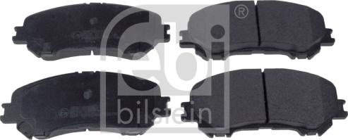 Febi Bilstein 116266 - Brake Pad Set, disc brake onlydrive.pro