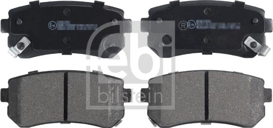 Febi Bilstein 116260 - Brake Pad Set, disc brake onlydrive.pro