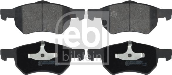 Febi Bilstein 116262 - Brake Pad Set, disc brake onlydrive.pro