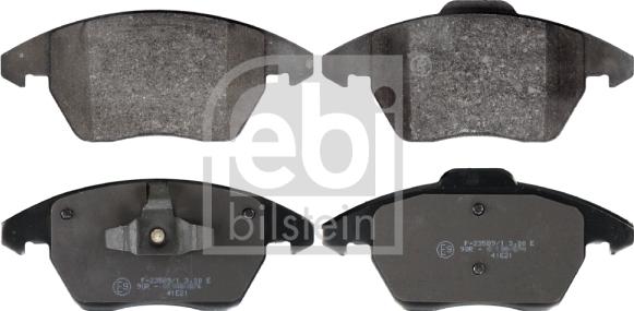 Febi Bilstein 116210 - Brake Pad Set, disc brake onlydrive.pro