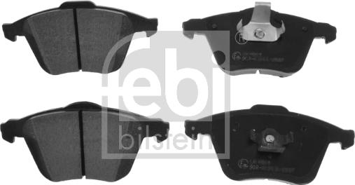 Febi Bilstein 116212 - Brake Pad Set, disc brake onlydrive.pro