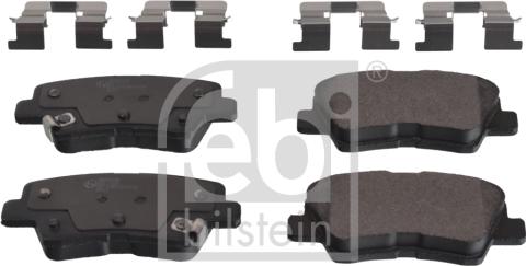 Febi Bilstein 116289 - Brake Pad Set, disc brake onlydrive.pro