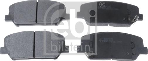 Febi Bilstein 116282 - Brake Pad Set, disc brake onlydrive.pro