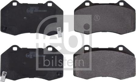 Febi Bilstein 116223 - Brake Pad Set, disc brake onlydrive.pro