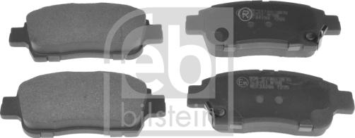 Febi Bilstein 116271 - Brake Pad Set, disc brake onlydrive.pro